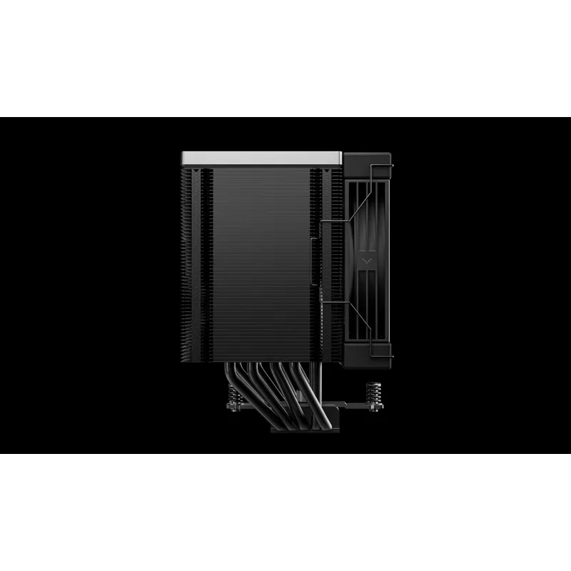 Arrefecedor de ar DeepCool AK500 G2 Digital NYX, ventoinha de 120 mm, pressão de ar máx. 3,33 mmH2O, 117×129×159 mm, preto