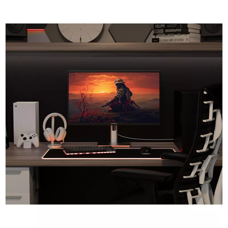 Monitor de computador JAPANNEXT JN-I270FHD200F-HSP 68,6 cm (27 polegadas) 1920 x 1080 píxeis Full HD LED prateado