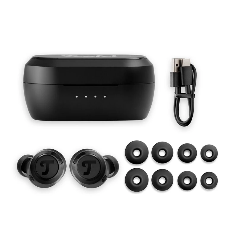 Teufel REAL Blau TWS 3 Headset sem fios In-Ear chamadas/música Bluetooth preto