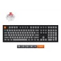 Teclado Keychron K10 Max QMK universal USB RF sem fios Bluetooth preto