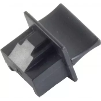 Fichas de proteção contra pó para rede ShiverPeaks S/CONN maximum connectivity RJ-45, preto, pack de 20