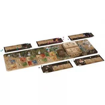 Jogo de tabuleiro Asmodee The Witcher: Pfad des Schicksals Deluxe Edition – jogo de role-playing/estratégia de tabuleiro