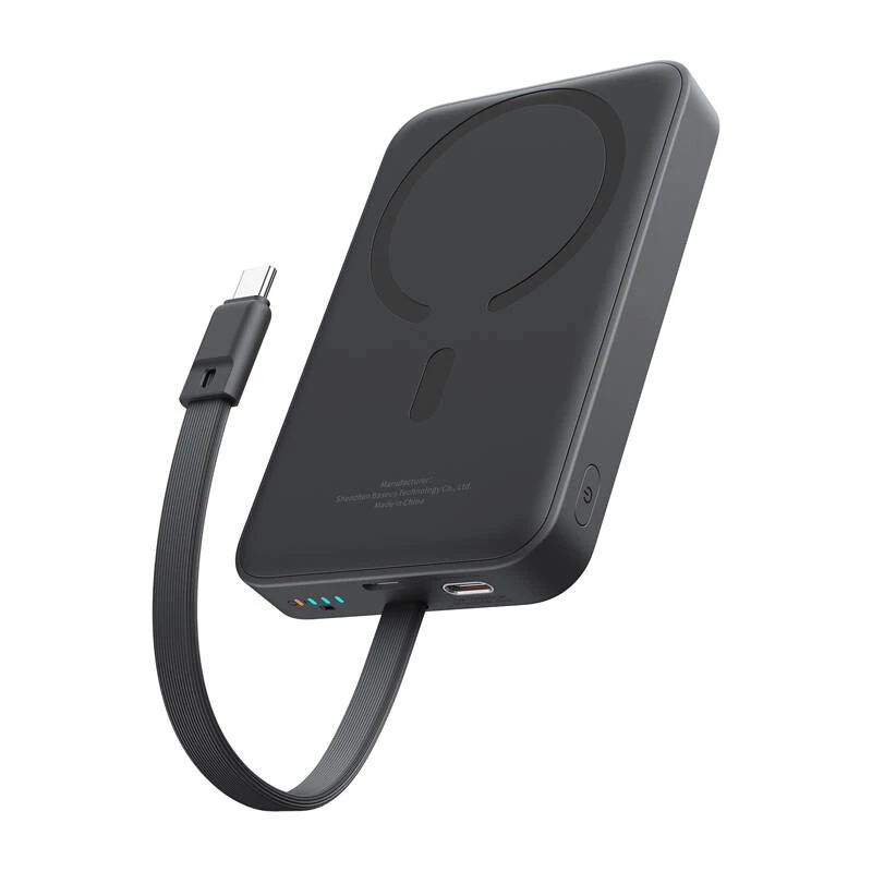 Powerbank magnética Baseus Mini 10000mAh 30W (preto) Bayern Edition