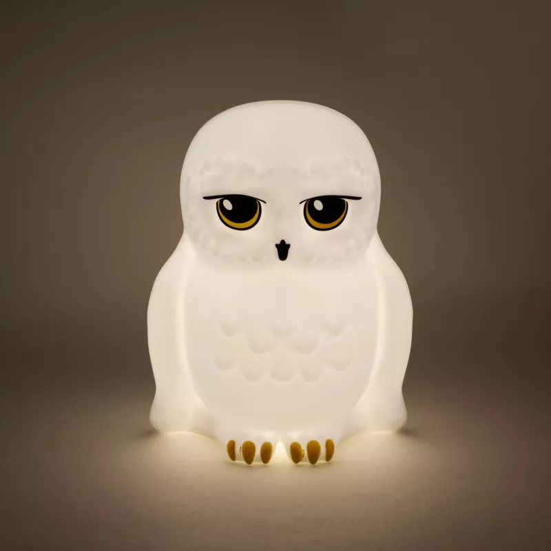 Candeeiro de mesa Paladone Hedwig Light V3 – luz de cabeceira LED em forma de coruja Hedwig