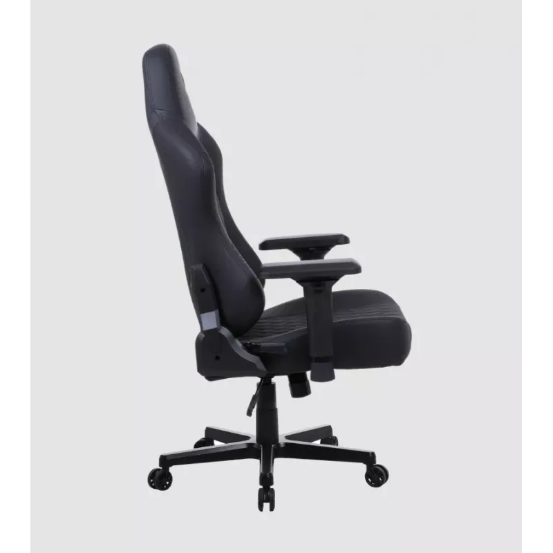 Cadeira gaming Onex FX8 Formula X — assento racing ergonómico, braços ajustáveis, função de inclinação e balanço, preto