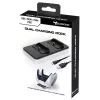 Estação de carregamento SUBSONIC SA5608 para comando PlayStation 5 com dois lugares de carregamento rápido e indicadores LED