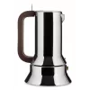Alessi 9090/6 cafeteira moka, 0,3 l, aço inoxidável