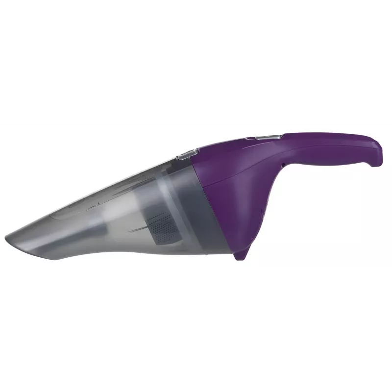 Aspirador de mão Black & Decker NVC115W cinzento, lilás sem saco