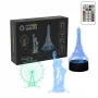 Lâmpada LED decorativa Manta SNL125RGB RGB 3D edifício