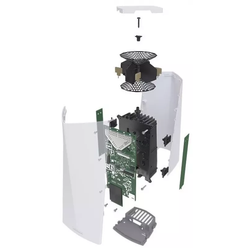 MikroTik Audience RBD25G-5HPacQD2HPnD ponto de acesso Mesh tribanda, Wi-Fi 5 (802.11ac), 2,4 GHz + 2x 5 GHz, 1733 Mbit/s, 2x Gigabit LAN, PoE, RouterOS L4, branco