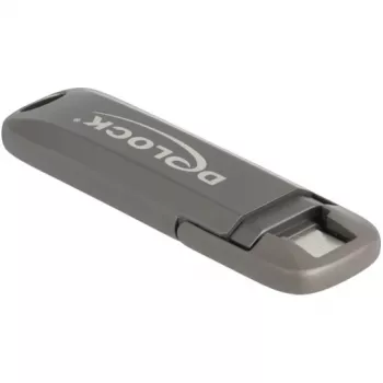 Pen drive DeLOCK 54013 512 GB USB Type-C cinzento