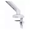 Suporte de monitor DIGITUS Single Design para ecrãs até 35 polegadas, grampo, 10 kg, VESA 75x75–100x100, inclinável -45–90°