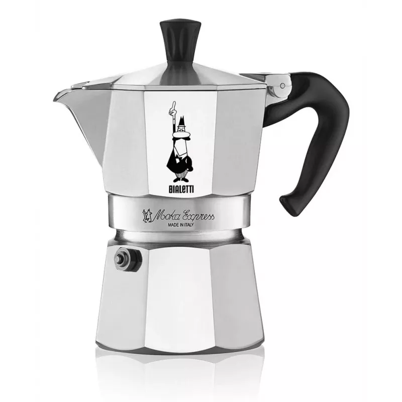 Cafeteira Moka Bialetti Moka Express 0,23 L alumínio