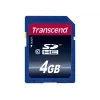 Memória flash Transcend 4 GB SDHC Classe 10 TS4GSDHC10