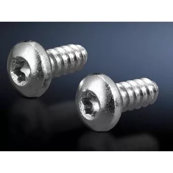 Pack de parafusos Rittal 2486.600 — parafusos Allen para chapa, Ø 5,5 mm, comprimento da rosca 13 mm, 300 unidades