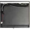 Caixa de PC INTER-TECH S21 preta/prateada, suporte ATX para 6 ventoinhas