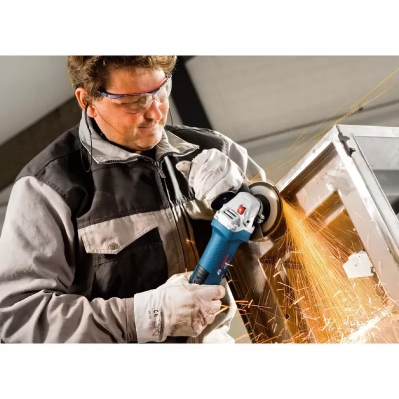 Bosch GWS 1400 Professional rebarbadora angular, 1400 W, 125 mm, azul/preta