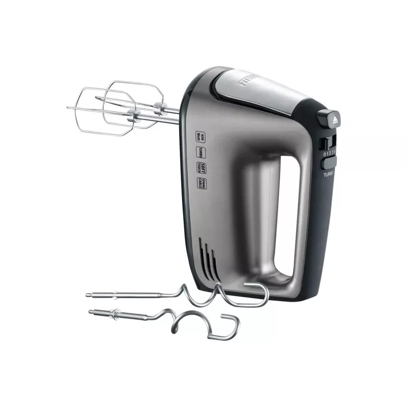 SEVERIN HM 3832 - batedeira manual - 400 W - cinzento metálico/preto/aço inoxidável