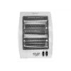 Adler | Aquecedor | AD 7709 | Aquecedor halogéneo | 800 W | Número de níveis de potência 2 | Branco