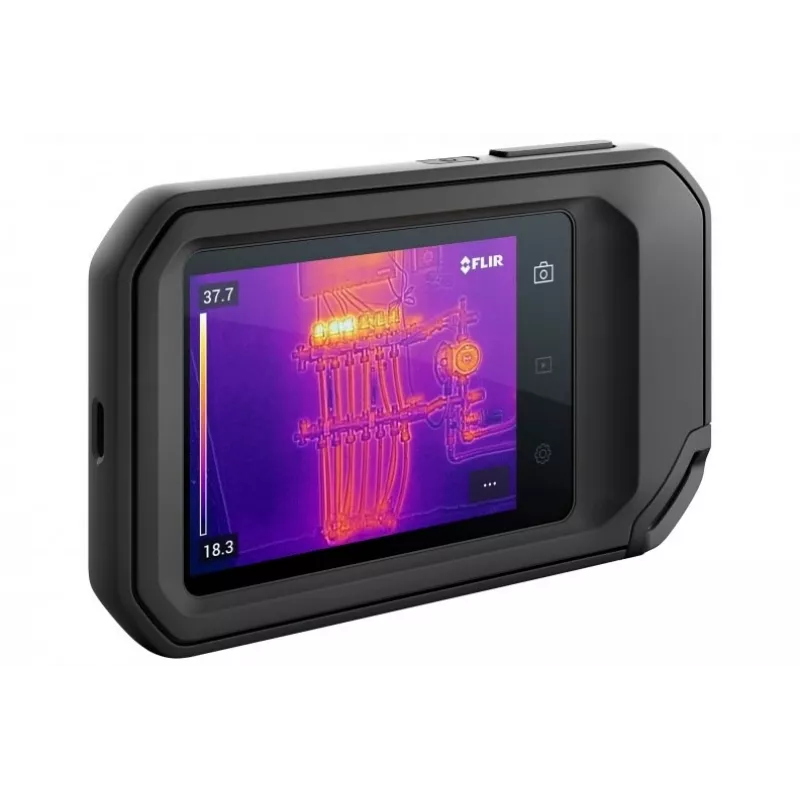 Câmara térmica FLIR C-5 preta ecrã incorporado 160 x 120 píxeis