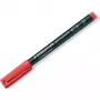 Marcador permanente Staedtler Lumocolor 318-2 vermelho ponta bullet 10 unid.