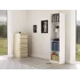 Estante de escritório Topeshop R50 BIEL 5 prateleiras branco
