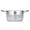Panela redonda de aço inoxidável Resto Kitchenware Libra 1,9 L
