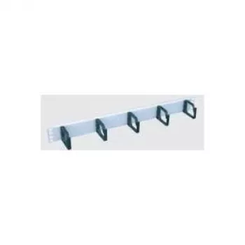 apraNET 21-3145-00 Painel horizontal de gestão de cabos para rack, 19 polegadas, 1U, RAL 7035