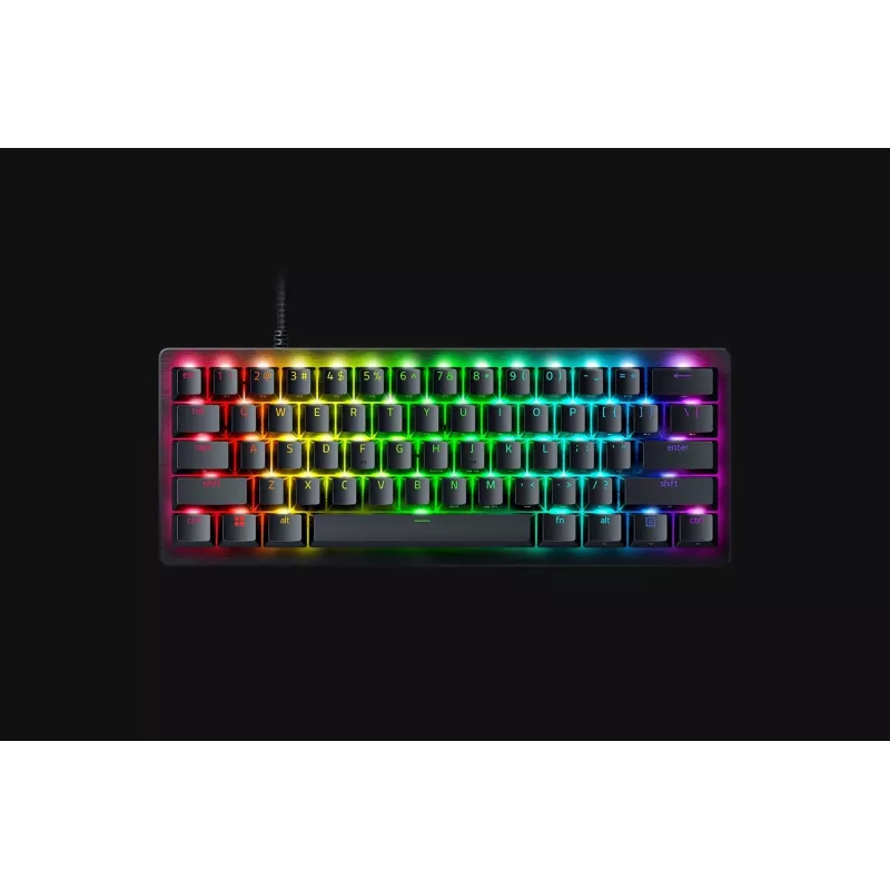 Teclado Razer Huntsman V3 Pro Mini gaming USB QWERTZ alemão preto