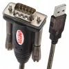 Cabo série UNITEK Y-105 Preto 1,5 m USB Type-A DB-9