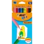 Lápis de cor BIC TROPICOLORS 12 cores 022503