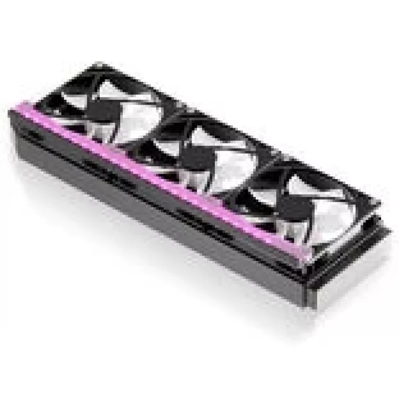 Tira de LED ARGB e UV Singularity Computers para radiador de 360 mm