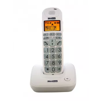 Telefone fixo DECT Maxcom MC6800 branco