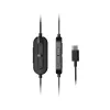 Creative 51EF0980AA000 Chat USB auricular on-ear com fios estéreo preto