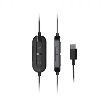 Creative 51EF0980AA000 Chat USB auricular on-ear com fios estéreo preto