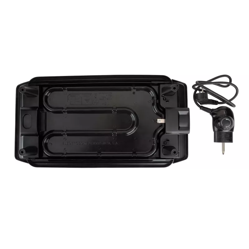 Grelhador de contacto JATA JEGR0550 2500 W preto alumínio retangular