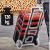 Mala de ferramentas Einhell E-Case Tower preta vermelha polipropileno resistente ao calor resistente a salpicos