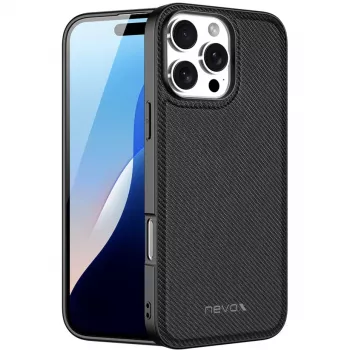 StyleShell Nylo (preto, iPhone 16 Pro)