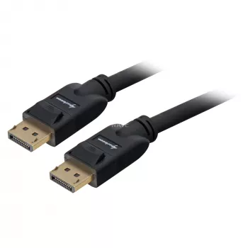Cabo DisplayPort Sharkoon DisplayPort 1.3, suporte 4K, 2 m