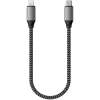Cabo USB Satechi ST-TCL10M 0,25 m USB-C USB-C/Lightning preto cinzento