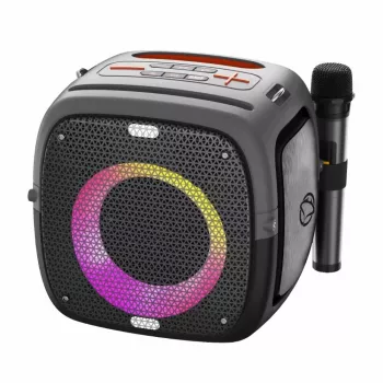 Altifalante portátil Manta SPK340 Ares, preto