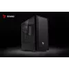 Caixa de PC SAVIO Noctis Flow — Cube Mini-ITX/Micro-ATX/ATX, 3x120 mm à frente, 1x120 mm atrás, 2x3,5 polegadas + 3x2,5 polegadas baías, vidro temperado