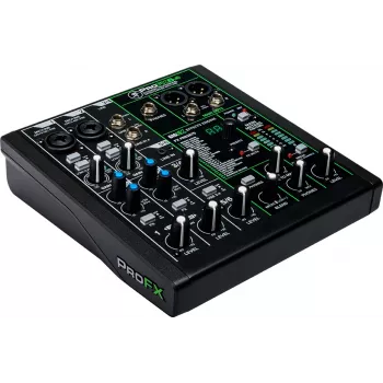 Misturadora Mackie ProFX6v3 misturadora analógica compacta de 6 canais com interface USB