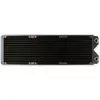 Radiador Alphacool R27-S360 360 mm aletas de cobre, radiador de refrigeração líquida fino 360 mm