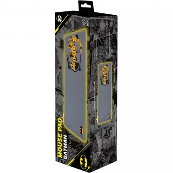 Tapete de rato FR-TEC BATPCMPAD gaming preto - cinzento - amarelo (BATPCMPAD)