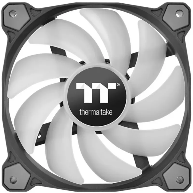 Ventoinha para caixa Thermaltake Pure 12 ARGB 120mm pack de 3 preta