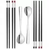 Conjunto de pauzinhos ZWILLING 39180-001-0 preto aço inoxidável