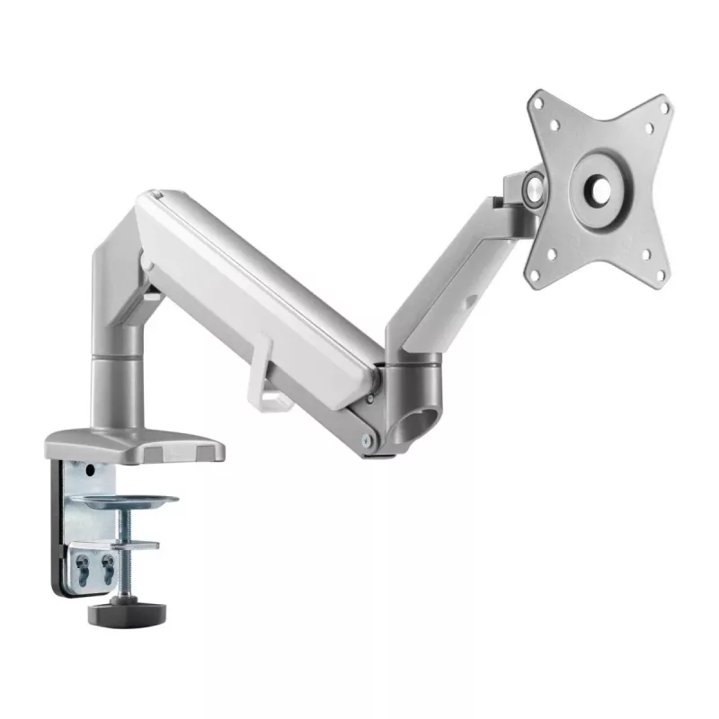 Suporte para monitor Ergo Office ER-405G montagem em secretária giratório inclinável rotativo 13–32 polegadas VESA universal