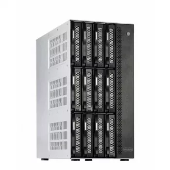 TerraMaster T12-500 Pro NAS Mini Torre Intel® Core™ i7 16 GB DDR5 0 TB Cinzento
