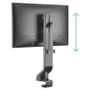 Maclean MC-853 para 1 monitor, suporte de ecrã, suporte de secretária com suporte de secretária para computador 17 a 32 polegadas VESA 75x75 100x100 até 8 kg (para 1 ecrã)